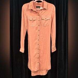 Paradise Button Up Dress